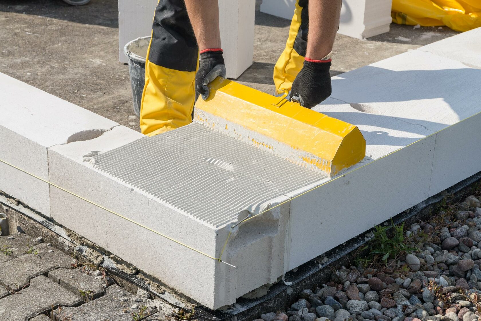 Кладка стен из газобетона Приозерск